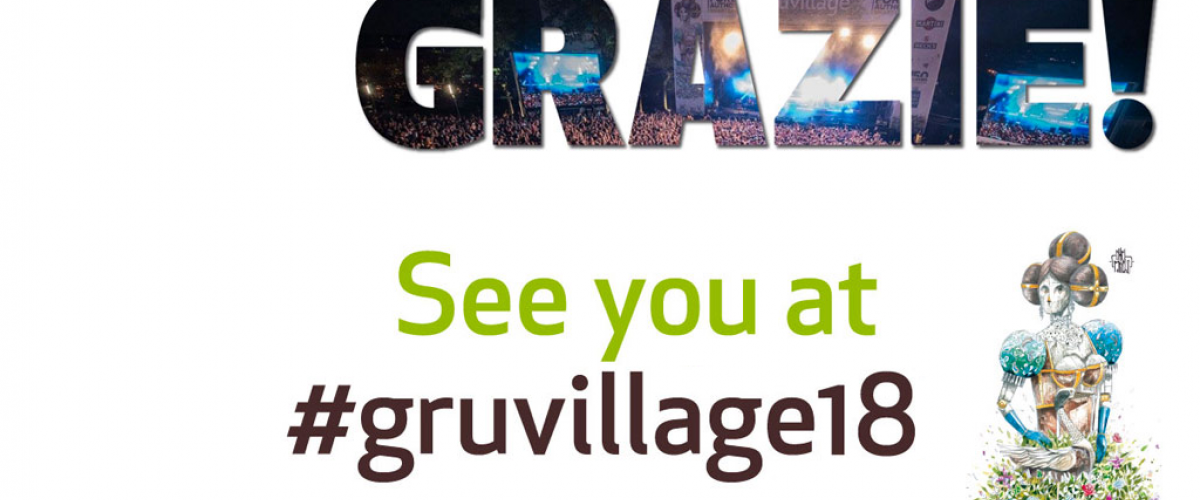 Grazie! See you at #gruvillage18