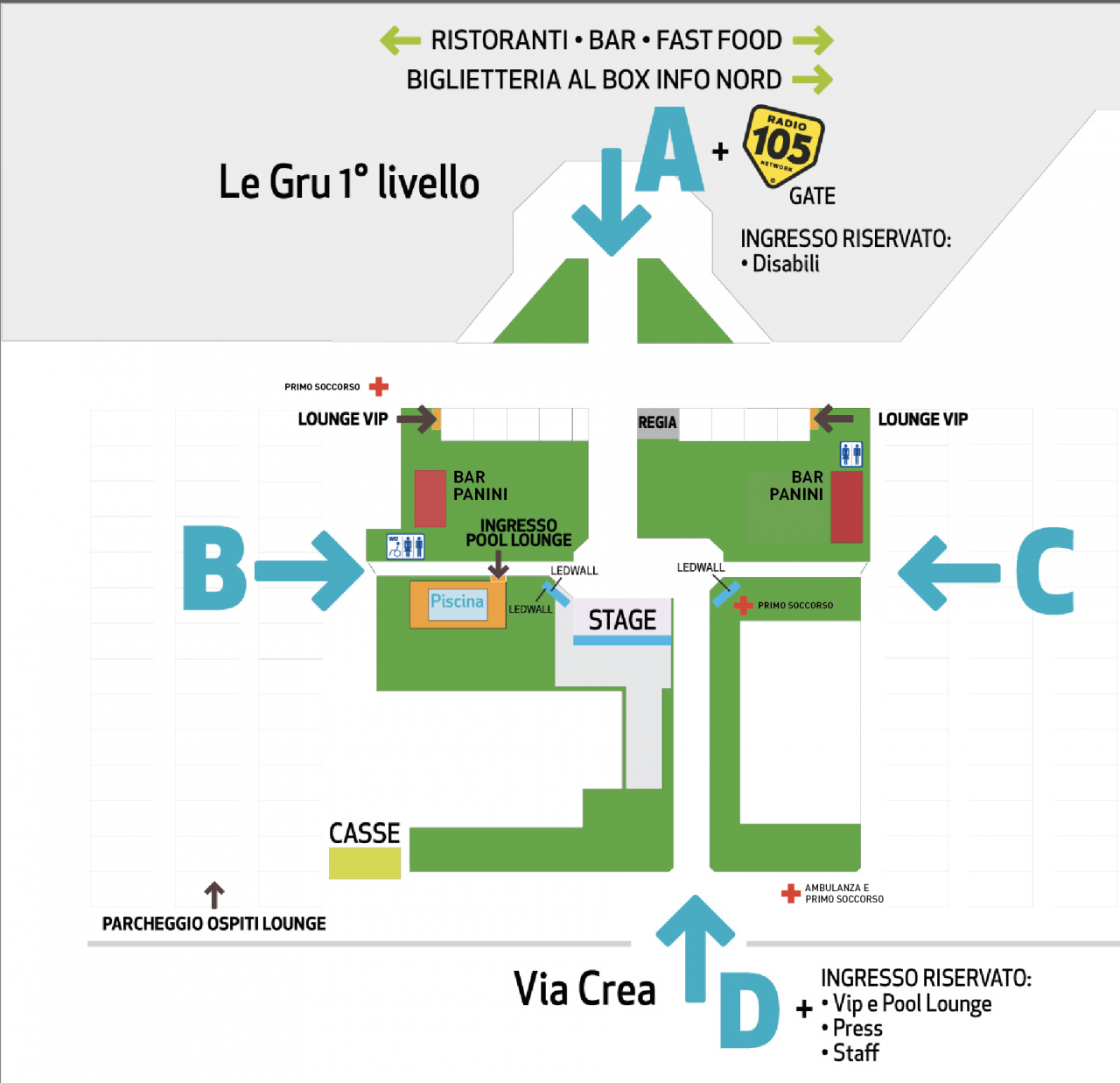 Mappa del GruVillage