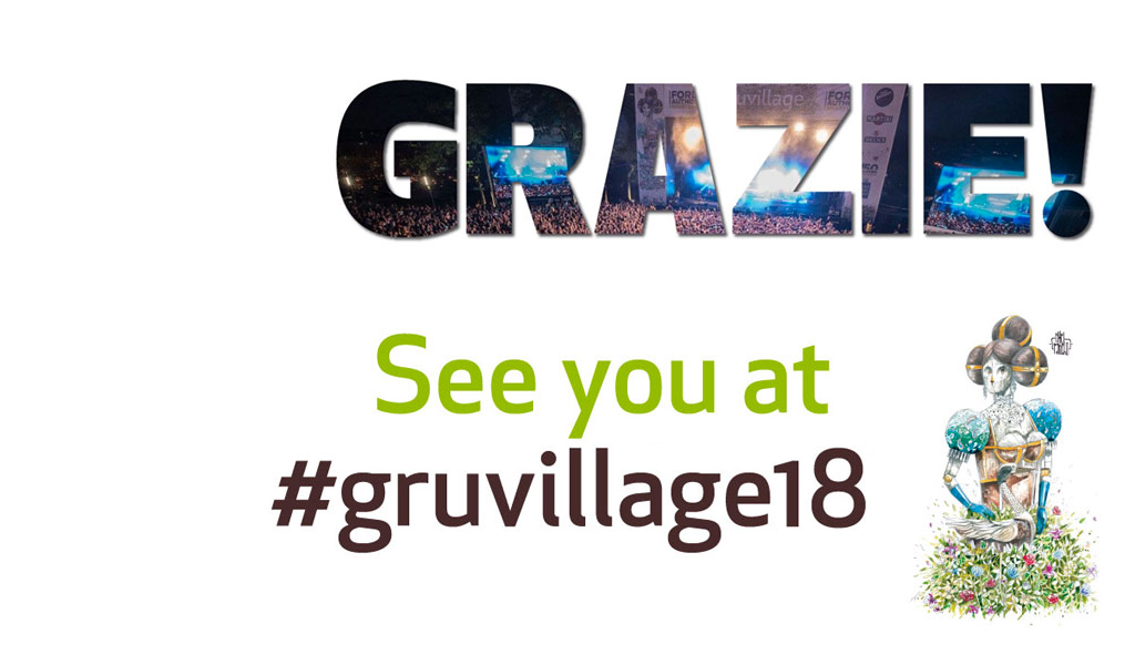 Grazie! See you at #gruvillage18